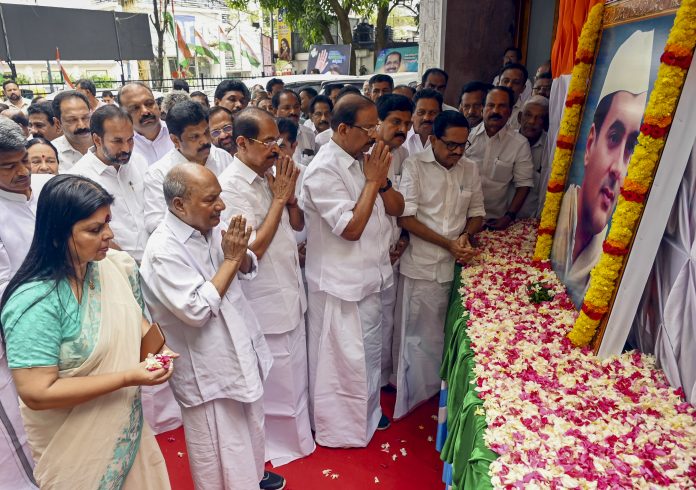 Death anniversary of Rajiv Gandhi