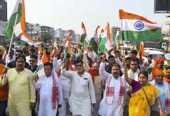 Tiranga Yatra in Patna
