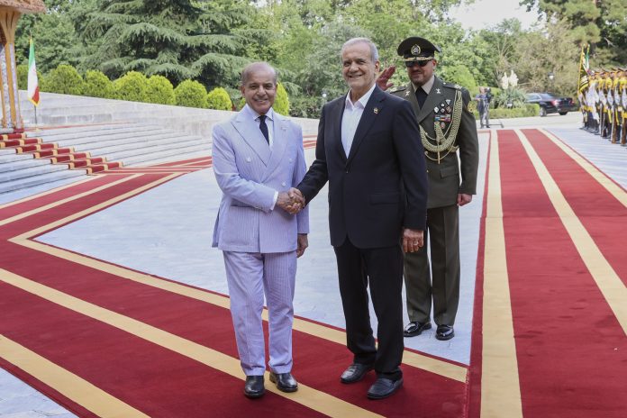 Shehbaz Sharif, Masoud Pezeshkian