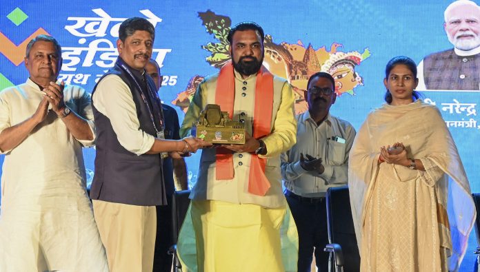 Khelo India Youth Games 2025 closing ceremony in Patna