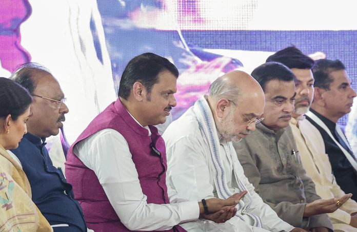 Amit Shah in Maha's Nagpur