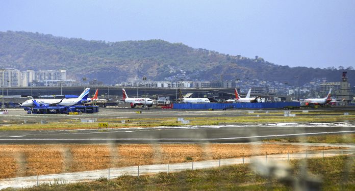 Pre-monsoon maintenance at Mumbai airport