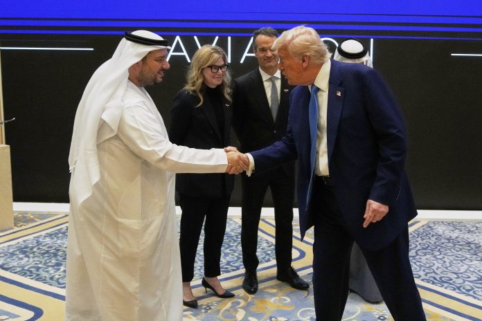 Donald Trump in Abu Dhabi