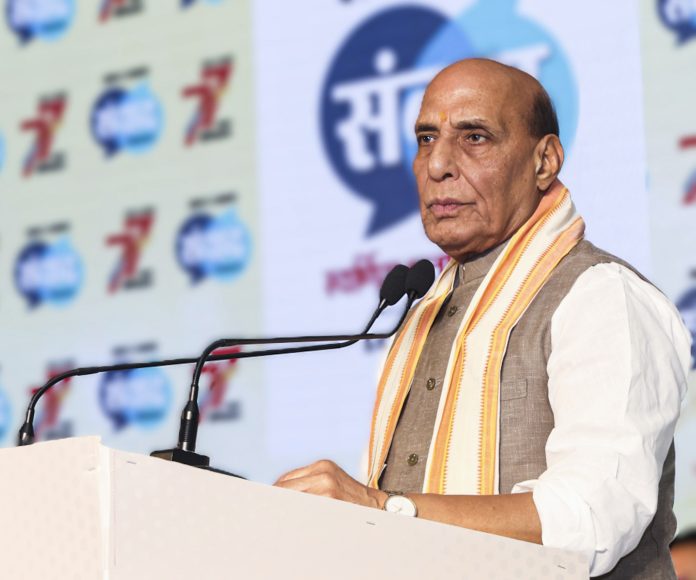 Rajnath Singh addresses dialogue in Dehradun