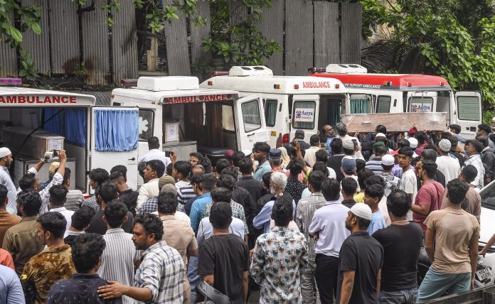 Ahmedabad plane crash victims' bodies in Mumbai