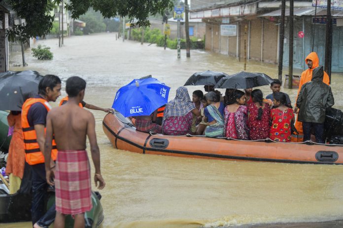 Weather: Floods in Tripura