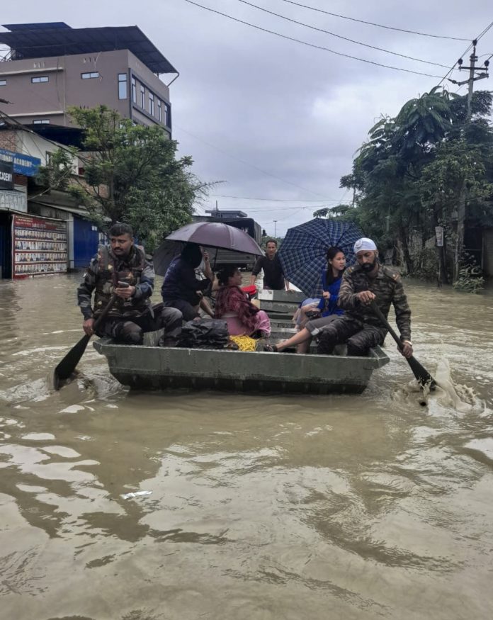 Weather: Floods and landslides in NE states