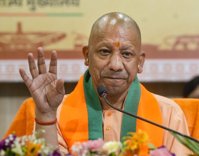 Yogi Adityanath addresses media