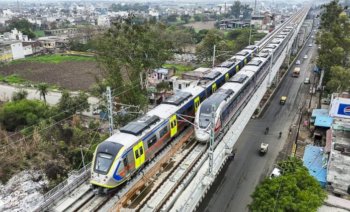 Trial run of Namo Bharat trains