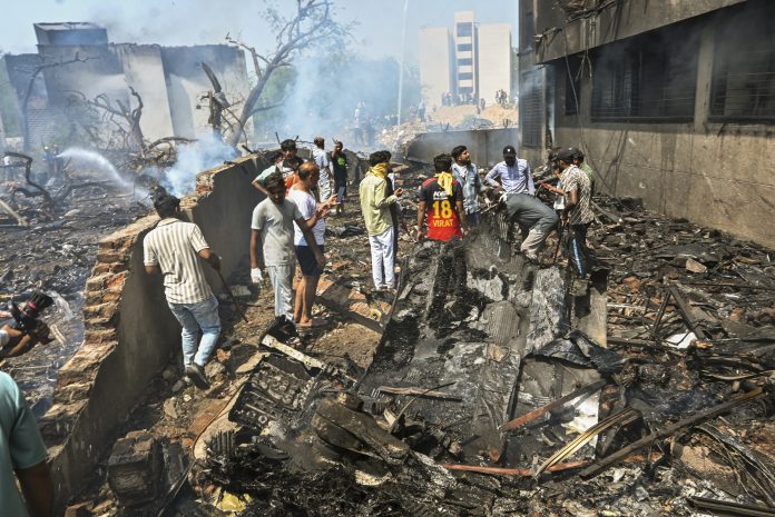 Plane crashes near Ahmedabad airport