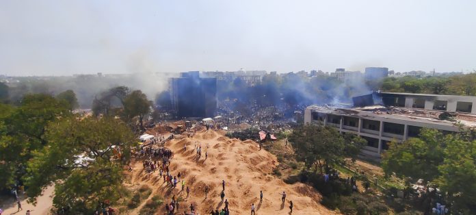 Plane crashes near Ahmedabad airport