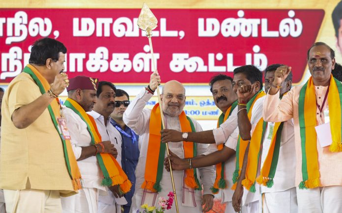 Amit Shah in Tamil Nadu