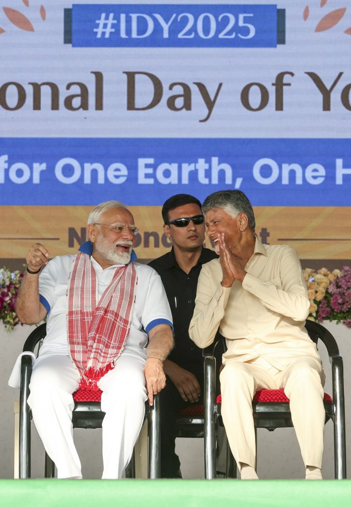 IDY 2025: PM Modi in Visakhapatnam