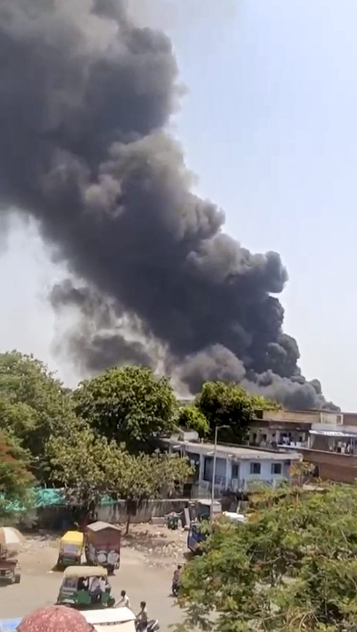Plane crashed near Ahmedabad airport