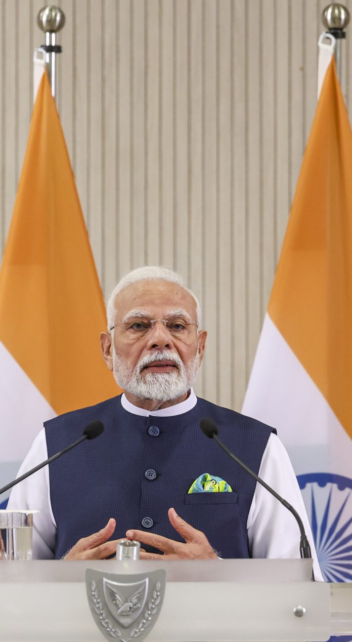 PM Modi in Cyprus
