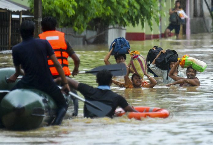 Weather: Floods in Tripura
