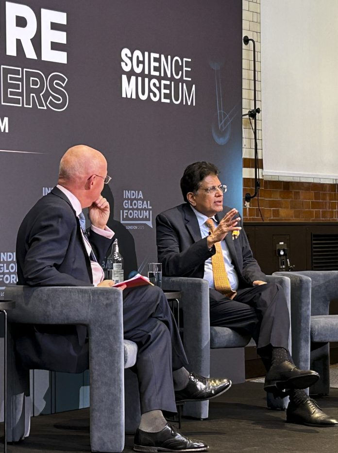 Piyush Goyal in London