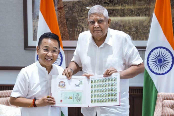 Prem Singh Tamang meets Dhankhar