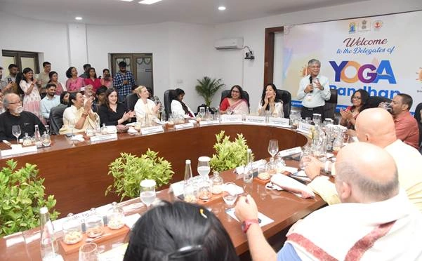 Registrations for Yoga Day's flagship event Yoga Sangam cross 4-lakh mark, says Ayush ministry