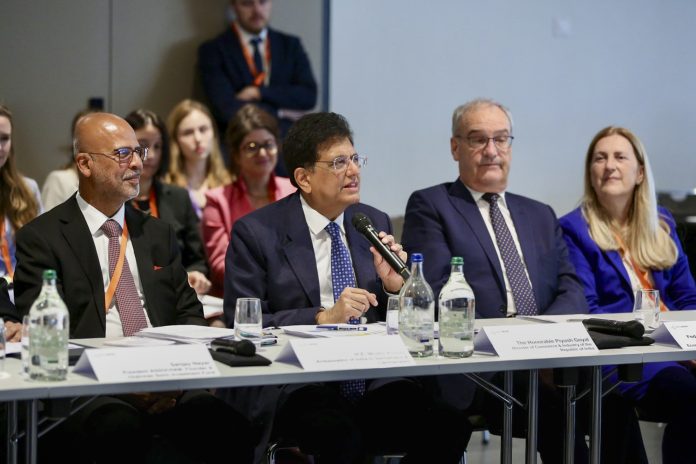 Piyush Goyal in Switzerland