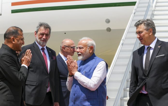PM Modi in Croatia