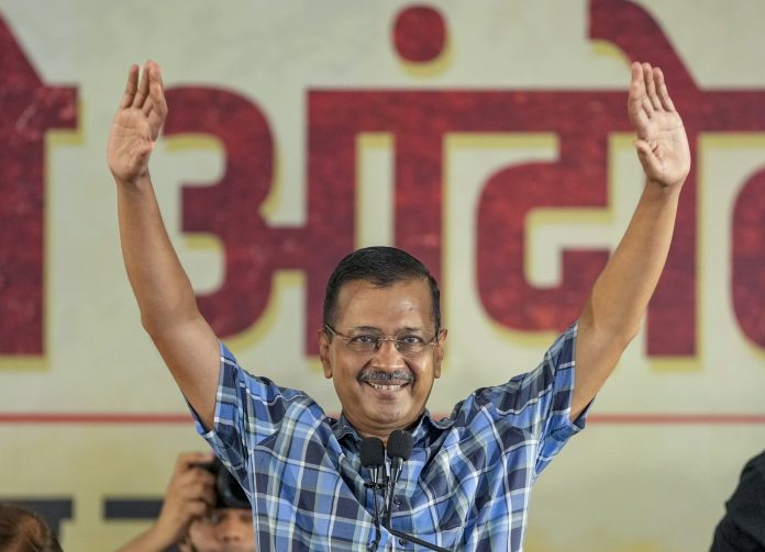 AAP protest at Jantar Mantar