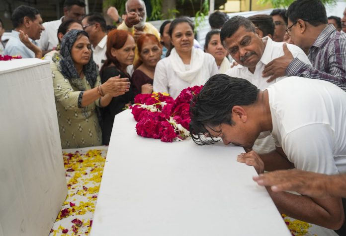 Ahmedabad plane crash: Funeral of victims in Ahmedabad