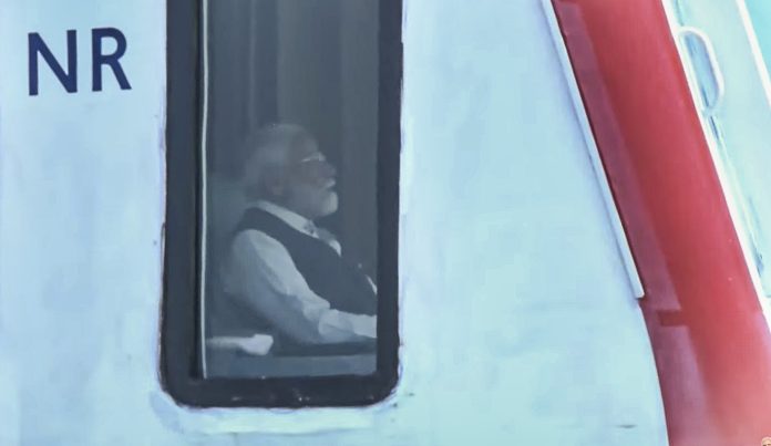 PM Modi at Chenab Bridge