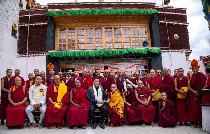 Pema Khandu in Ladakh