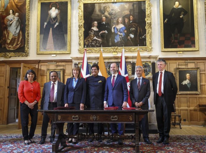 India-UK CETA signing