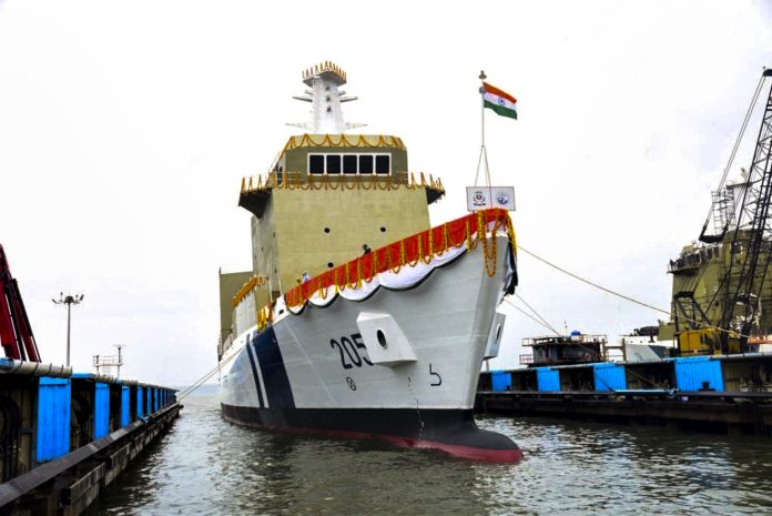 Goa Shipyard Limited-made second pollution control vessel launched, says Coast Guard