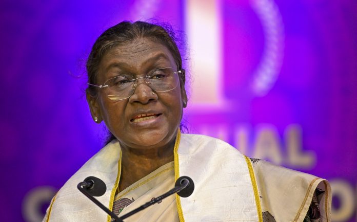 President Droupadi Murmu at AIIMS Kalyani