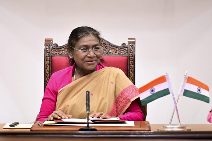 President Murmu completes three years in office