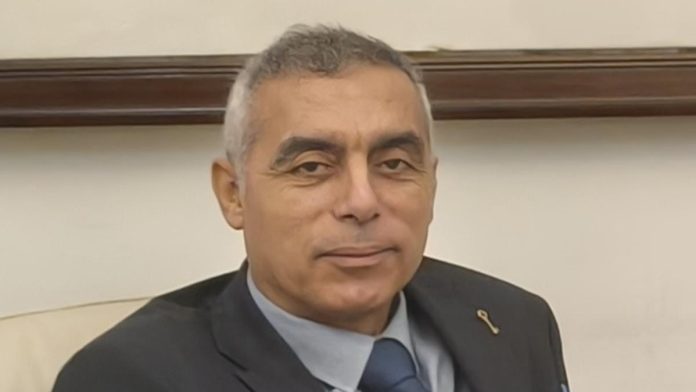 Palestinian envoy Abdullah M Abu Shawesh