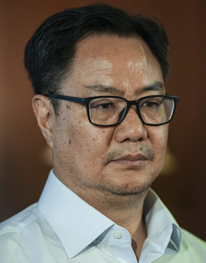 Kiren Rijiju's interview with PTI