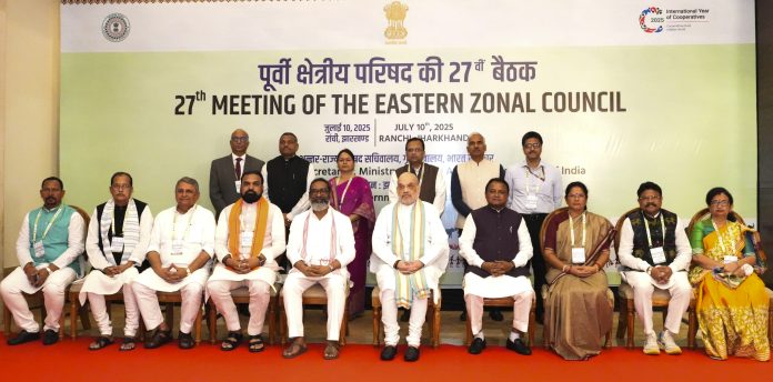 Eastern Zonal Council meeting in Ranchi