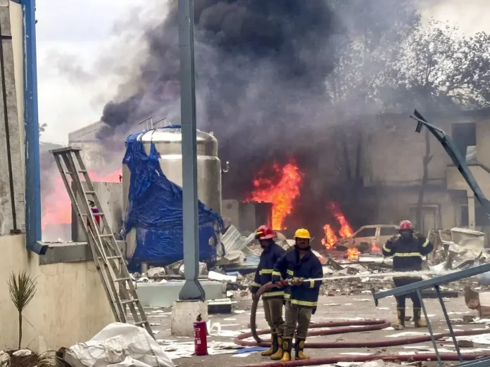 fire-at-chemical-factory-in-telangana blasts