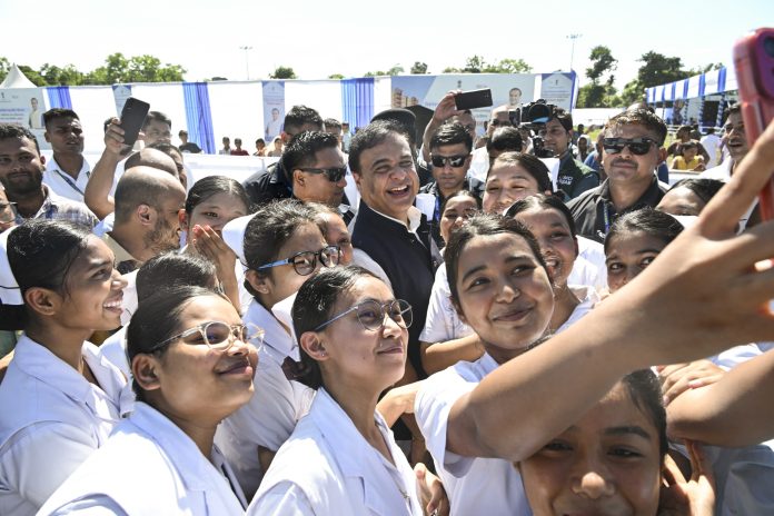 Himanta Biswa Sarma at AMCH