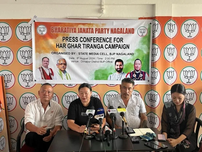 Nagaland BJP to launch ‘Har Ghar Tiranga’ campaign, series of events from Aug 11