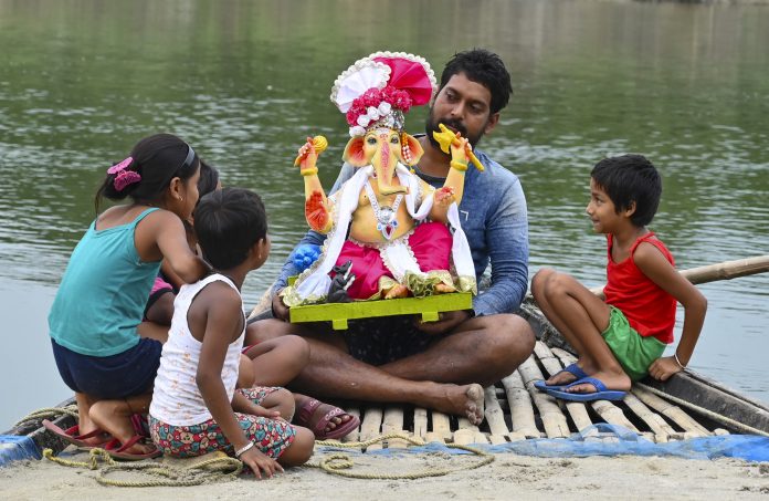 Ganesh Chaturthi preparations