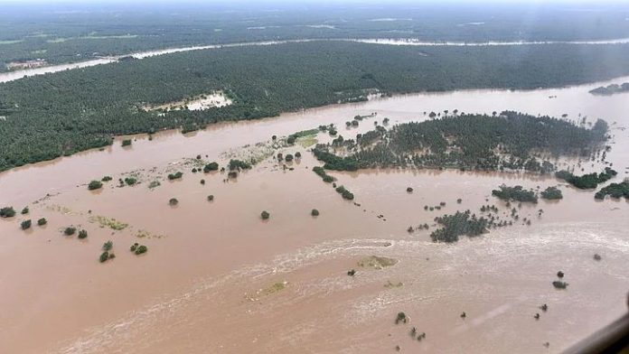 Floodwater inflows rising in Godavari river in Andhra Pradesh (Representative image)