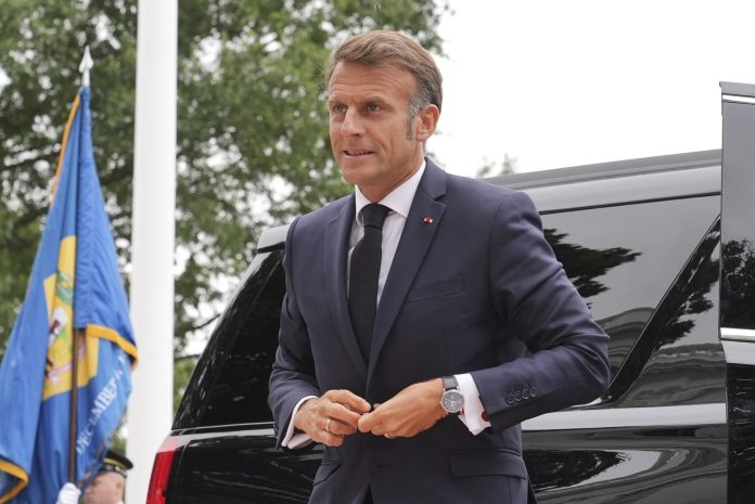 Emmanuel Macron in Washington