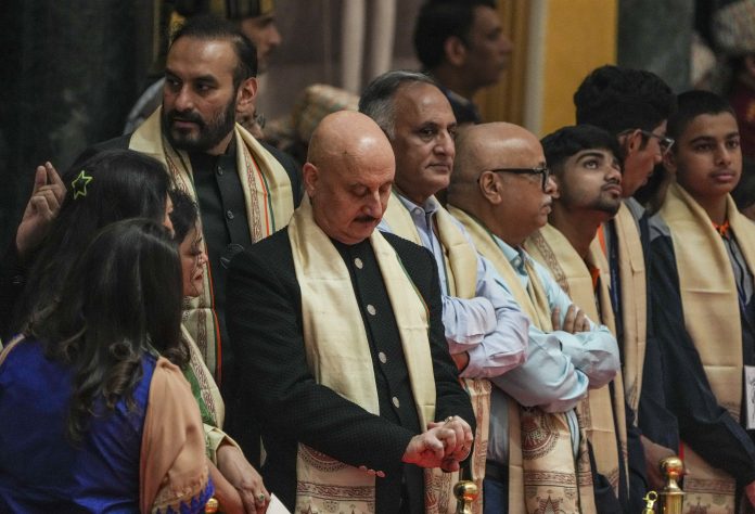 'At Home' reception on 79th I-Day at Rashtrapati Bhavan in Delhi