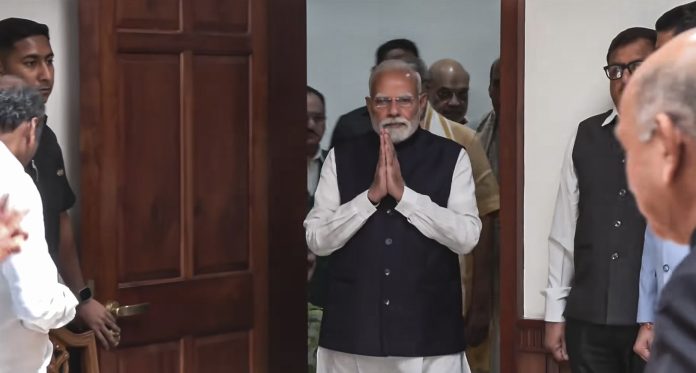 Elections for VP: CP Radhakrishnan files nomination papers