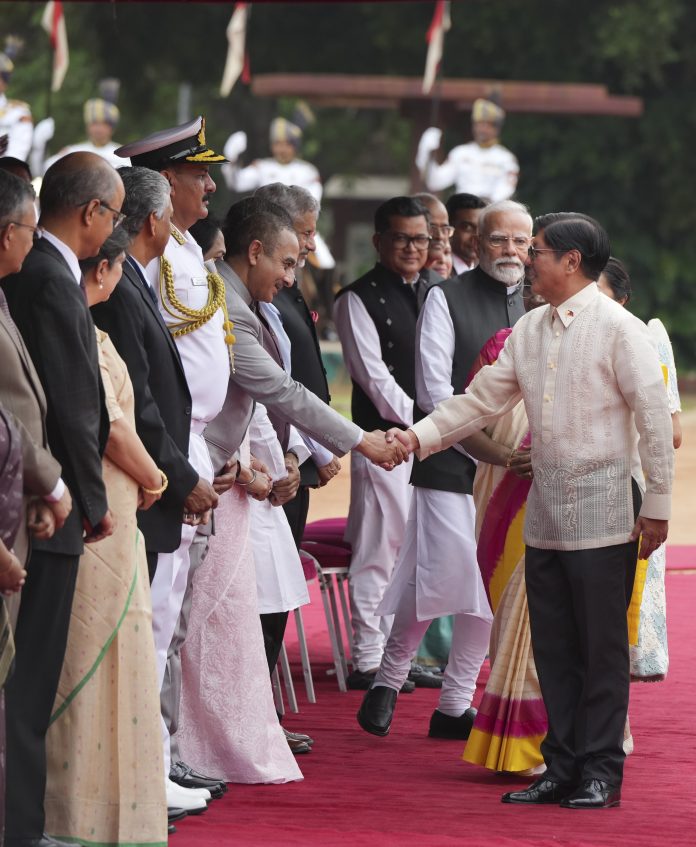Philippines President's ceremonial reception