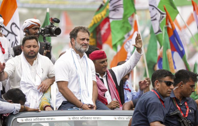 Voter Adhikar Yatra in Bihar