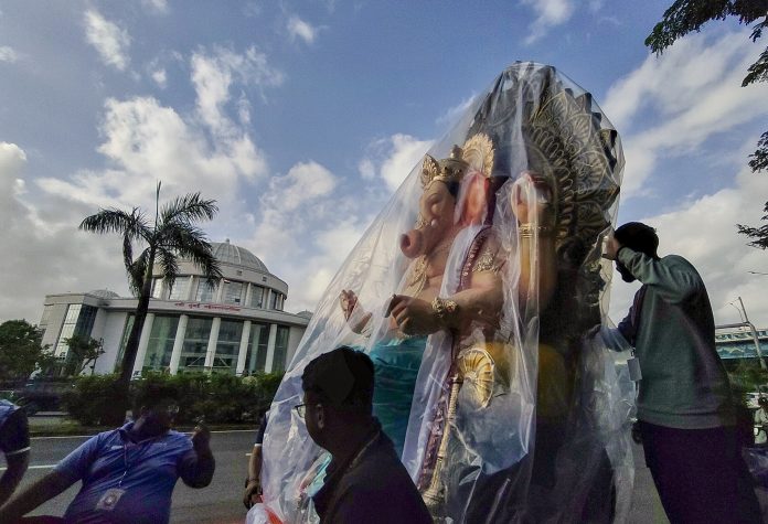 Preps for Ganesh Chaturthi