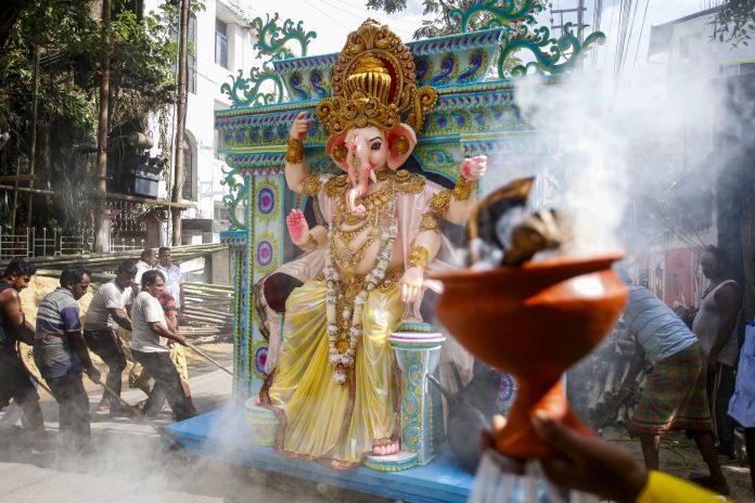 Ganesh Chaturthi preparations