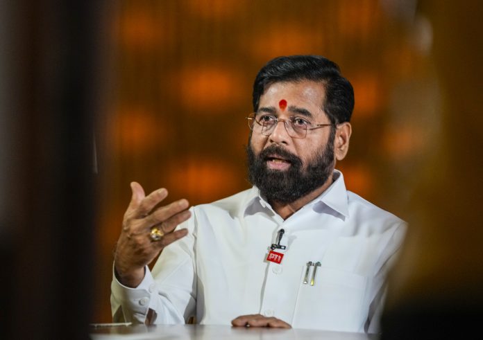 Eknath Shinde interview with PTI