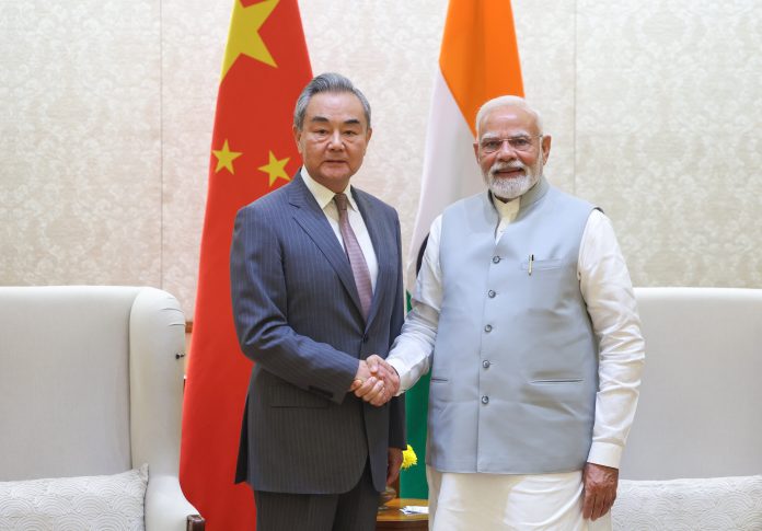 PM Modi meets Chinese Foreign Minister